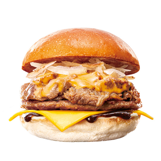 フィリーチーズステーキバーガー