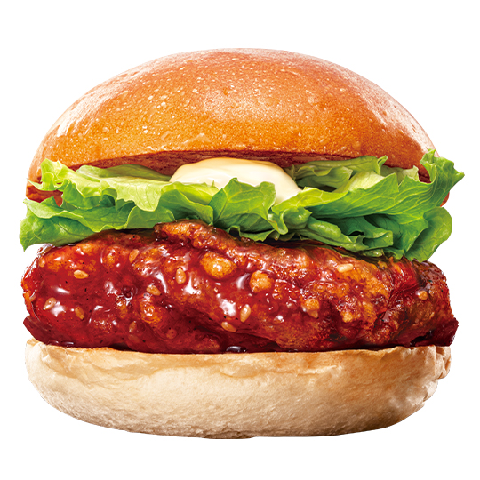 ヤンニョムチキンバーガー