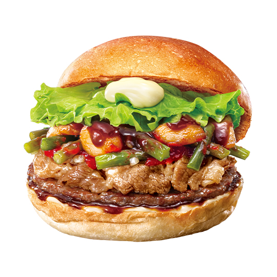 にんにく牛カルビバーガー