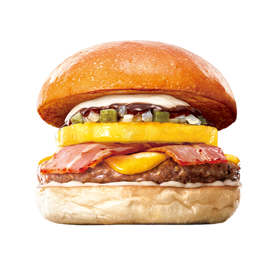 BBQパイン絶品チーズバーガー
