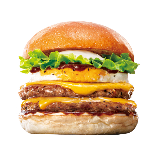 ダブルロコモコ絶品チーズバーガー