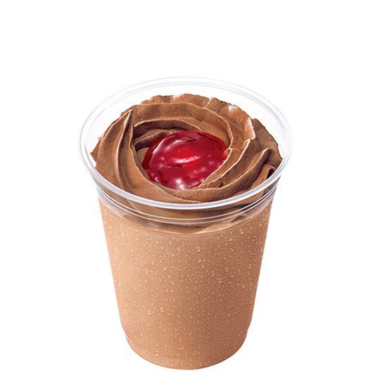 ショコラベリーパフェシェーキ<br>〜ラズベリー果肉入りソース使用〜