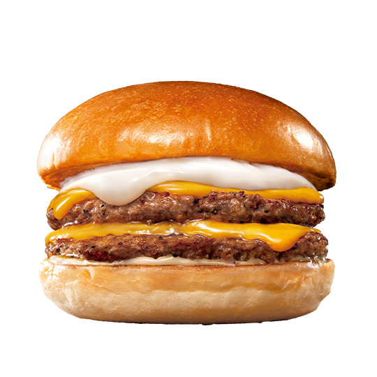 ダブル絶品チーズバーガー